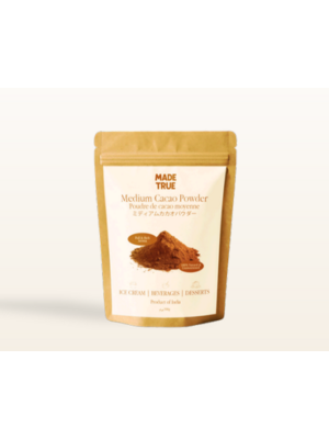 Made True 100% Natural Unsweetened Medium Cocoa Powder