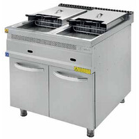 TC.9FG800 - Gas Fryer Double Well ( 2 Baskets) 2 x 24 L