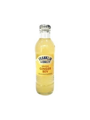 FRANKLIN & SONS Spiced Ginger Beer 24x200ml FRANKLIN & SONS Spiced Ginger Beer 24x200ml