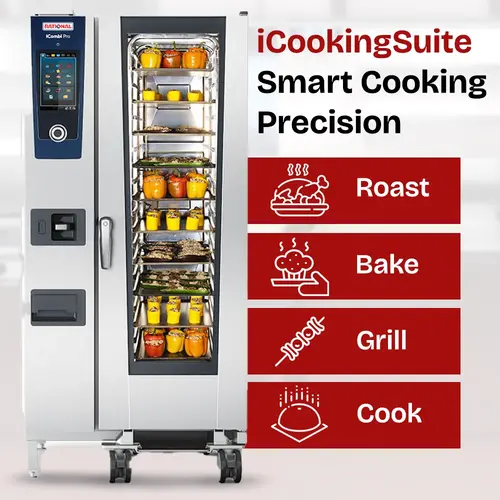 ICP 201G - Combination Oven, Gas, 20 x 1/1 GN