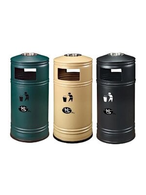Outdoor Iron Ashtray Bin 33LT