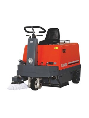 Roots RB 100 Battery Operated Ride-On Sweeper