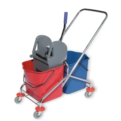 Baiyun Double Mop Bucket Trolley 46L