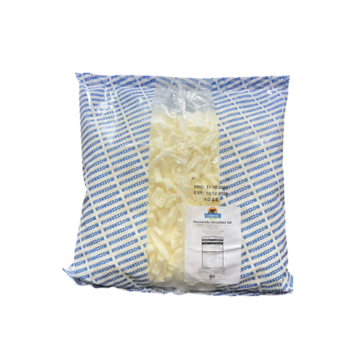 GALACTIC Mozzarella Cheese Napoli Cut (IQF) 2.5KG