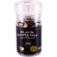 Black flake salt with summer truffle 50g