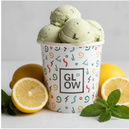 GLOW Lemon Mint Sorbet GLOW Lemon Mint Sorbet