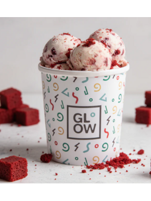 GLOW Red Velvet Ice Cream GLOW Red Velvet Ice Cream