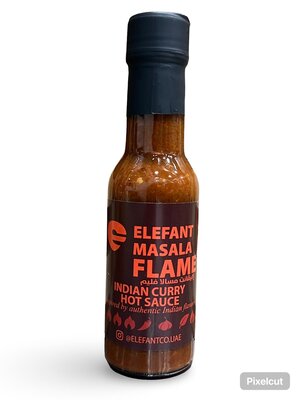 ELEFANT Masala Flame Indian Curry Hot Sauce 100 ML