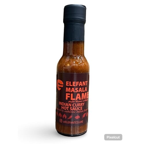 ELEFANT Masala Flame Indian Curry Hot Sauce 100 ML ELEFANT Masala Flame Indian Curry Hot Sauce 100 ML