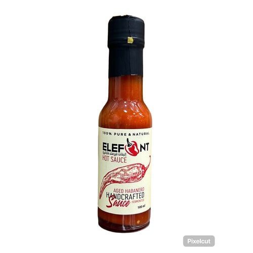 ELEFANT Pure Red Habanero Sauce 100 ml ELEFANT Pure Red Habanero Sauce 100 ml