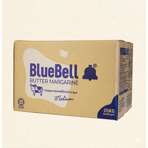 BlueBell Unsalted Butter Margarine Blend - 25kg BlueBell Unsalted Butter Margarine Blend - 25kg