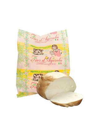 FIOR D'AGEROLA Smoked Provola (smoked Fior di latte) Frozen, 1kg x 500g FIOR D'AGEROLA Smoked Provola (smoked Fior di latte) Frozen, 1kg x 500g