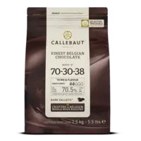 Dark Chocolate 70%, 70-30-38 - 2.5 KG