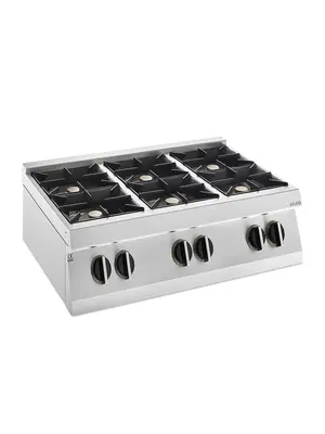 SILKO NECG96T 6 Burner Gas Range Burner Top Version SILKO NECG96T 6 Burner Gas Range Burner Top Version