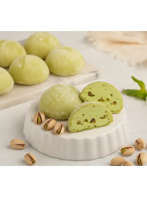 Pistachio Mochi Ice Cream 1 Box x 24 pcs Pistachio Mochi Ice Cream 1 Box x 24 pcs