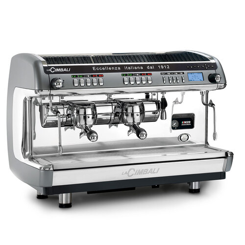 LaCimbali M39 TE Dosatron (Tall Cup) – 2‑Group Automatic Espresso Machine with Thermodrive & Turbosteam Milk4 LaCimbali M39 TE Dosatron (Tall Cup) – 2‑Group Automatic Espresso Machine with Thermodrive & Turbosteam Milk4