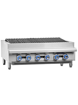 IMPERIAL IRB-36 Gas Countertop Charbroiler 36"