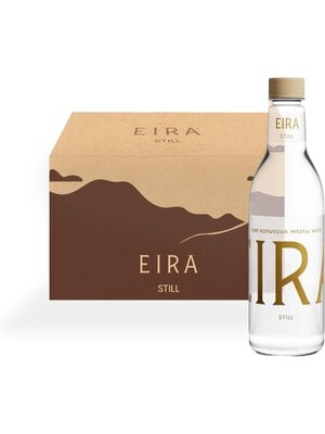 EIRA Premium Norwegian Still Natural Mineral Water Plastic Bottle - Case of 24 x 500 ML EIRA Premium Norwegian Still Natural Mineral Water Plastic Bottle - Case of 24 x 500 ML