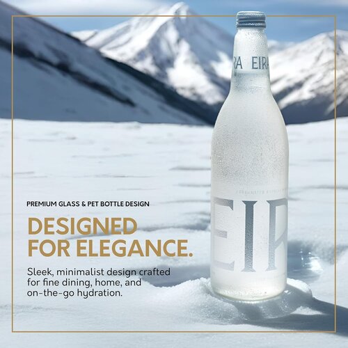 EIRA Premium Norwegian Still Natural Mineral Water Plastic Bottle - Case of 24 x 500 ML EIRA Premium Norwegian Still Natural Mineral Water Plastic Bottle - Case of 24 x 500 ML