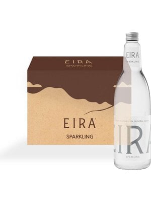 EIRA Premium Sparkling Natural Mineral Water Glass Bottle-Case of 12 x 700 ml - EIRA Premium Sparkling Natural Mineral Water Glass Bottle-Case of 12 x 700 ml -