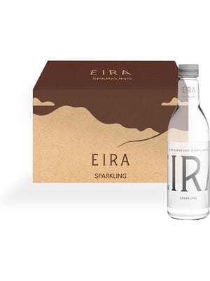 EIRA Premium Sparkling Natural Mineral Water- Plastic Bottle- 24 x 500ml