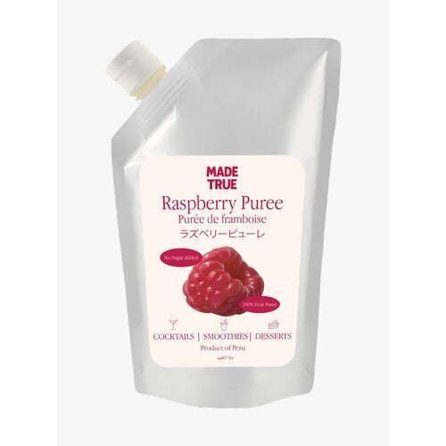MADE TRUE Raspberry Puree Pouch 1 KG