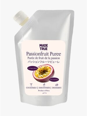 MADE TRUE Passion Fruit Puree Pouch 1 KG MADE TRUE Passion Fruit Puree Pouch 1 KG