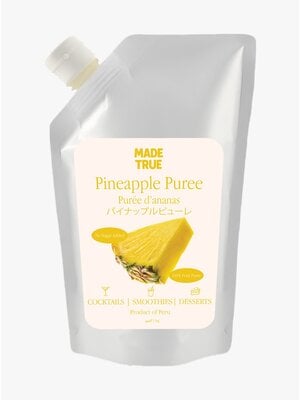 MADE TRUE Pineapple Puree Pouch 1KG MADE TRUE Pineapple Puree Pouch 1KG