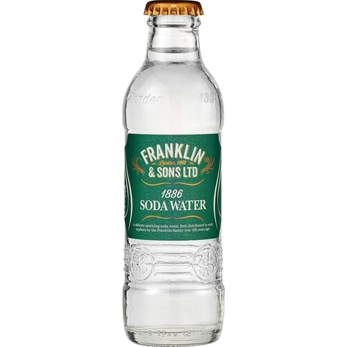 FRANKLIN & SONS Soda Water 24 Pieces x 200 ml FRANKLIN & SONS Soda Water 24 Pieces x 200 ml