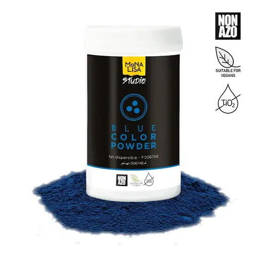 MONA LISA Fat base Food Colouring Powder BLUE - 100 gr MONA LISA Fat base Food Colouring Powder BLUE - 100 gr
