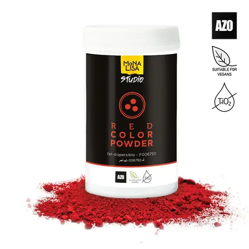 MONA LISA Fat base Food Colouring Powder RED - 100 gr MONA LISA Fat base Food Colouring Powder RED - 100 gr