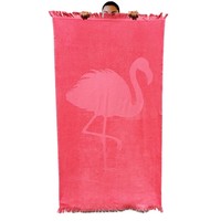 Flamingo Hamamdoek badstof