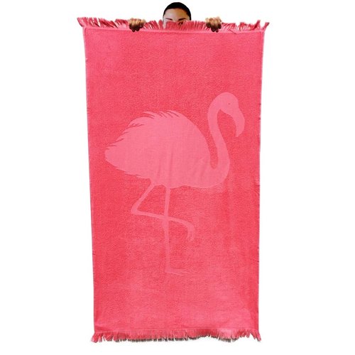 Flamingo Hamamdoek badstof