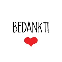 Inpakservice - Bedankt