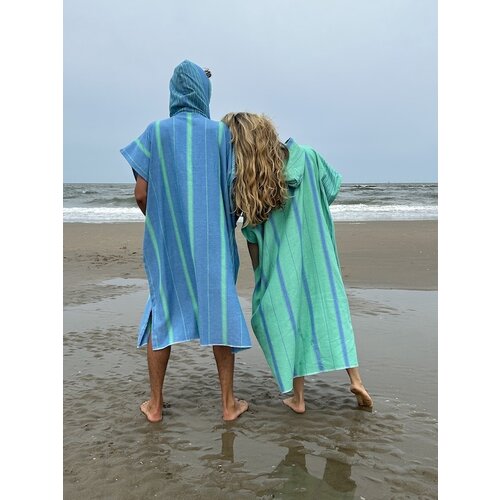 Ottomania Ottomania surfponcho jadegroen