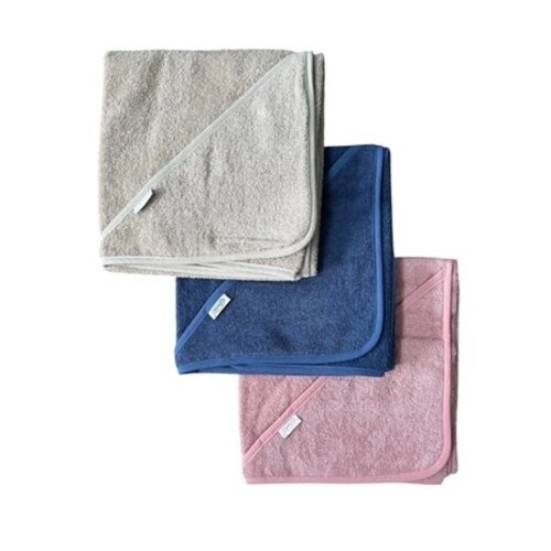 Baby badcape met naam – Badstof