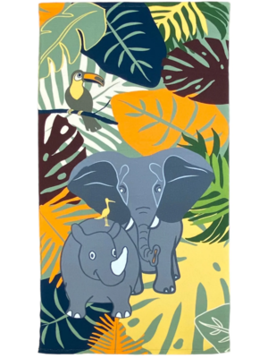 Kinderbadlaken Olifant