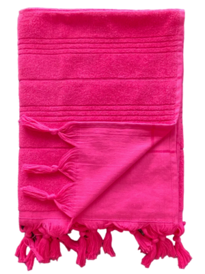 2-persoons hamamdoek met badstof