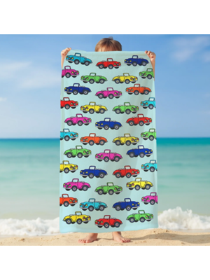 Kinderbadlaken Cars