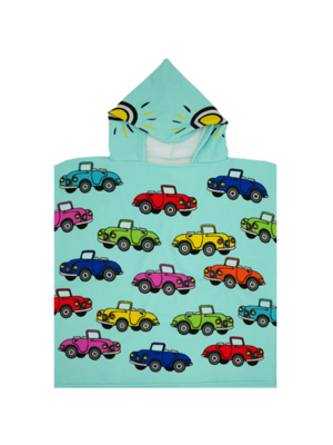Kinderponcho Cars