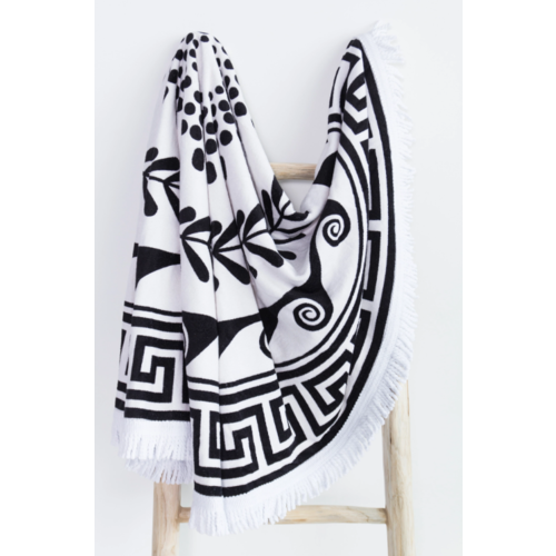 Rond strandlaken Greek Rond strandlaken Greek