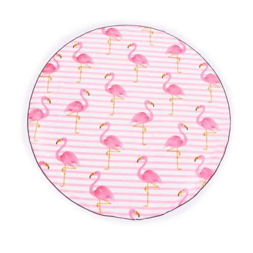 Rond strandlaken Flamingo Roze Rond strandlaken Flamingo Roze