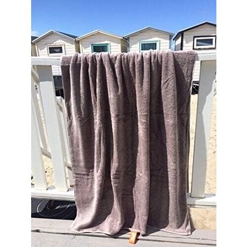 Luxe strandlaken taupe Luxe strandlaken taupe