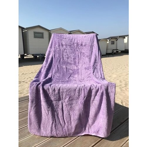 Luxe strandlaken lila Luxe strandlaken lila