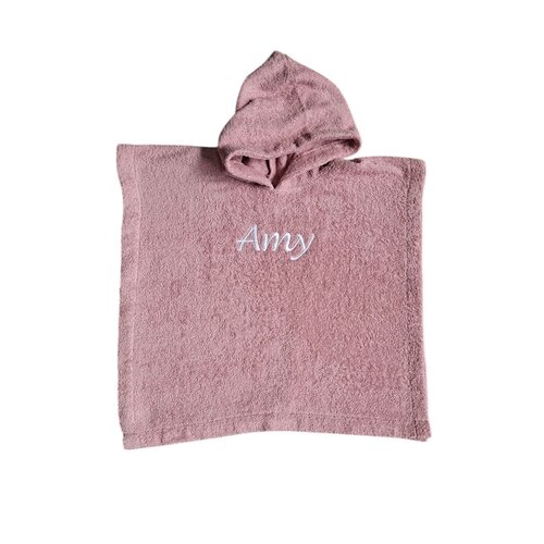 Badponcho met naam Badponcho met naam