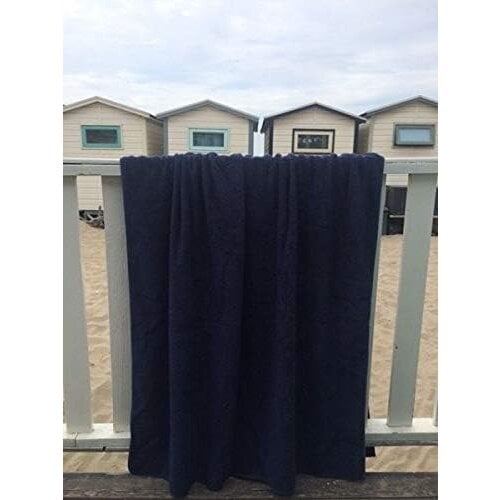 S< originals Luxe strandlaken donkerblauw S< originals Luxe strandlaken donkerblauw