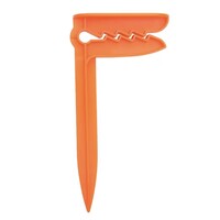 Strandlaken clips oranje - 4 stuks