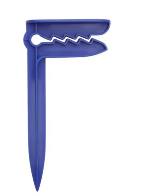 Strandlaken clips blauw - 4 stuks Strandlaken clips blauw - 4 stuks