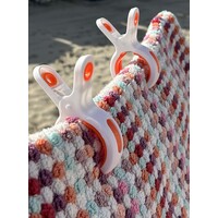 Set strandlaken knijpers