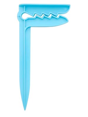 Strandlaken clips turquoise - 4 stuks